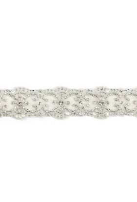 Crystal & Pearl Beaded Belt - Richard Designs