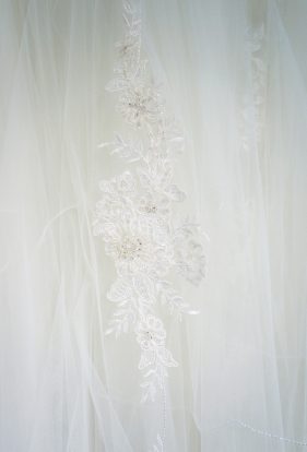 Statement Glitter Veil - Richard Designs