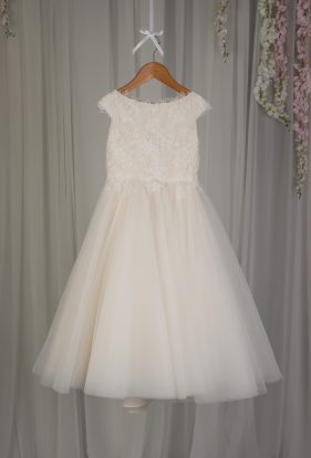 Timeless Satin & Tulle Dress - Richard Designs