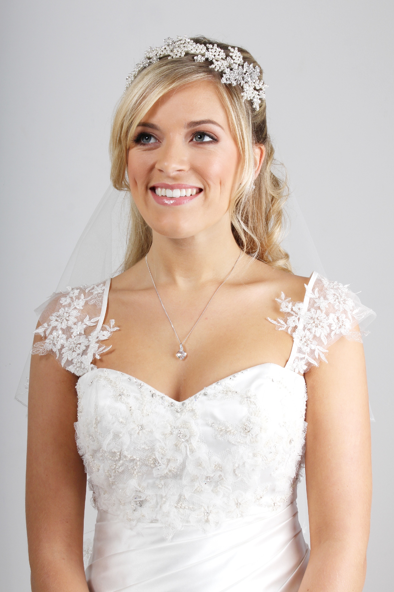 Lace cap sleeves to shop add to wedding dress