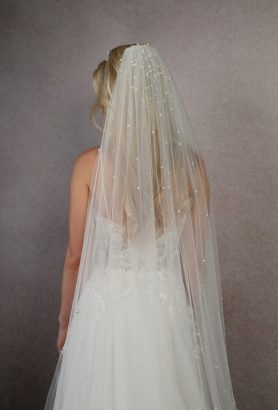 Sparkle Crystal Scatter Veil - Richard Designs