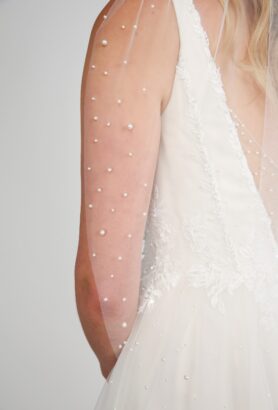 Glitter Tulle Veil - Richard Designs