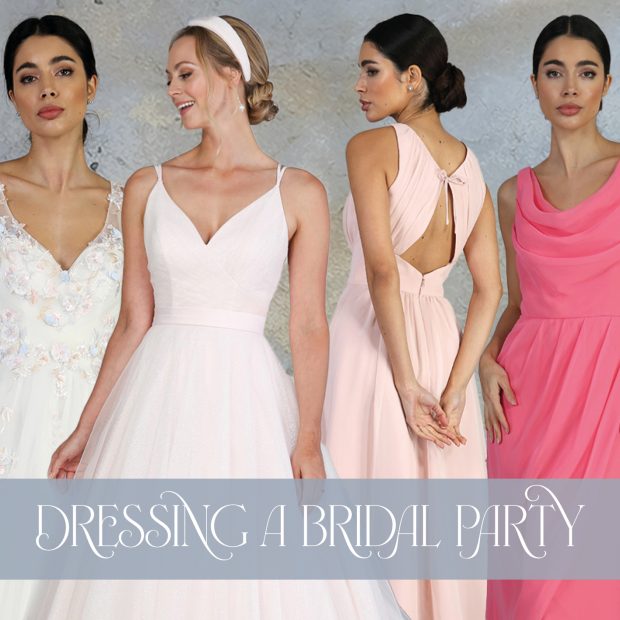 Dressing A Bridal Party – Pretty In Pink